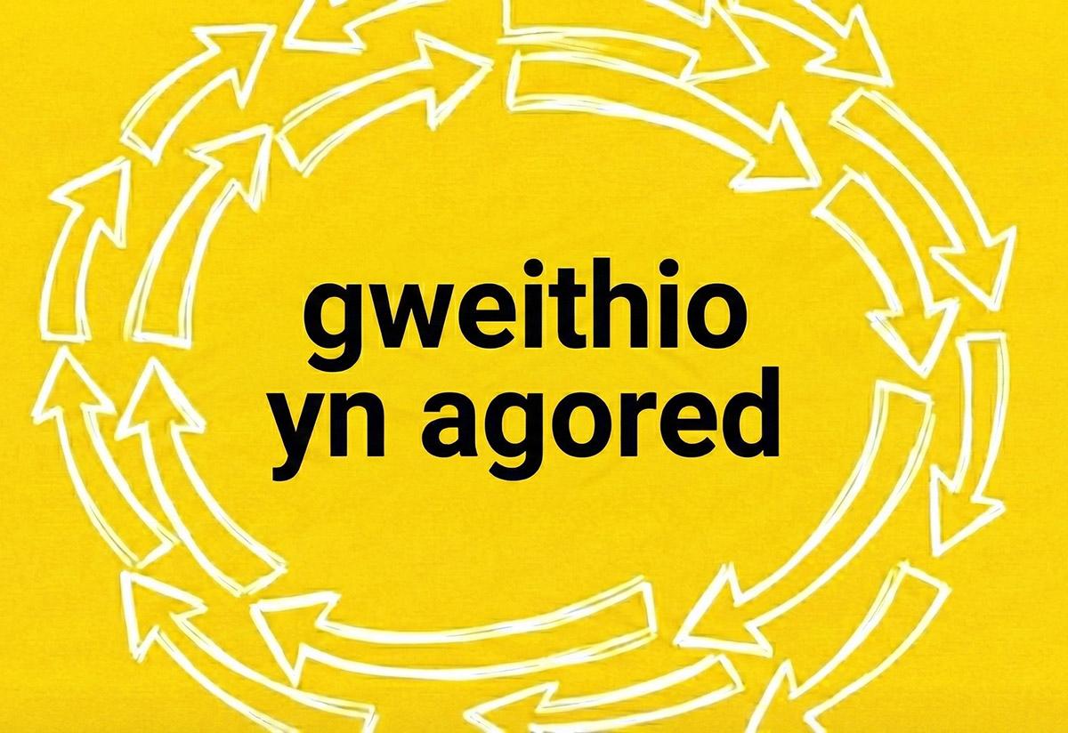 Gweithio yn agored